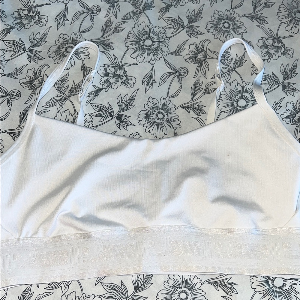 VS PINK White Bralette